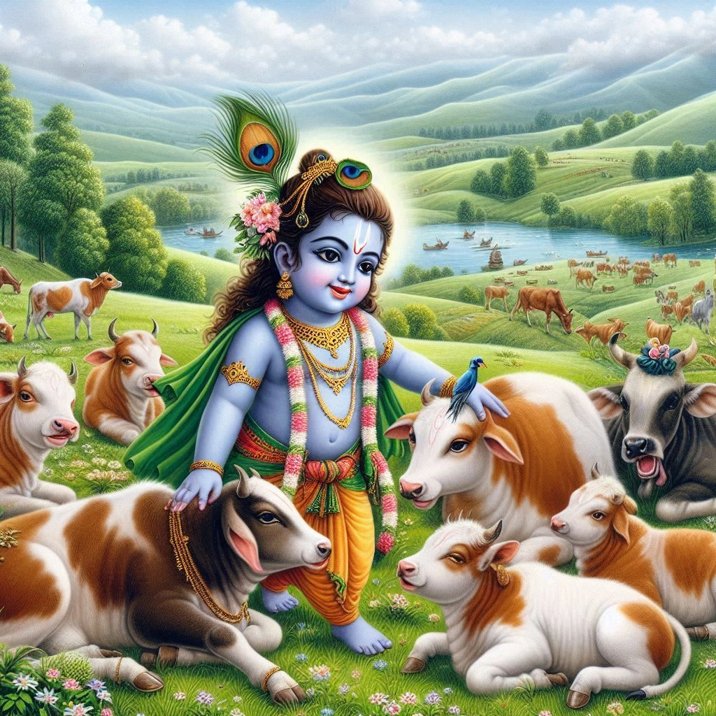 Happy Janamasthmi Images Prompt