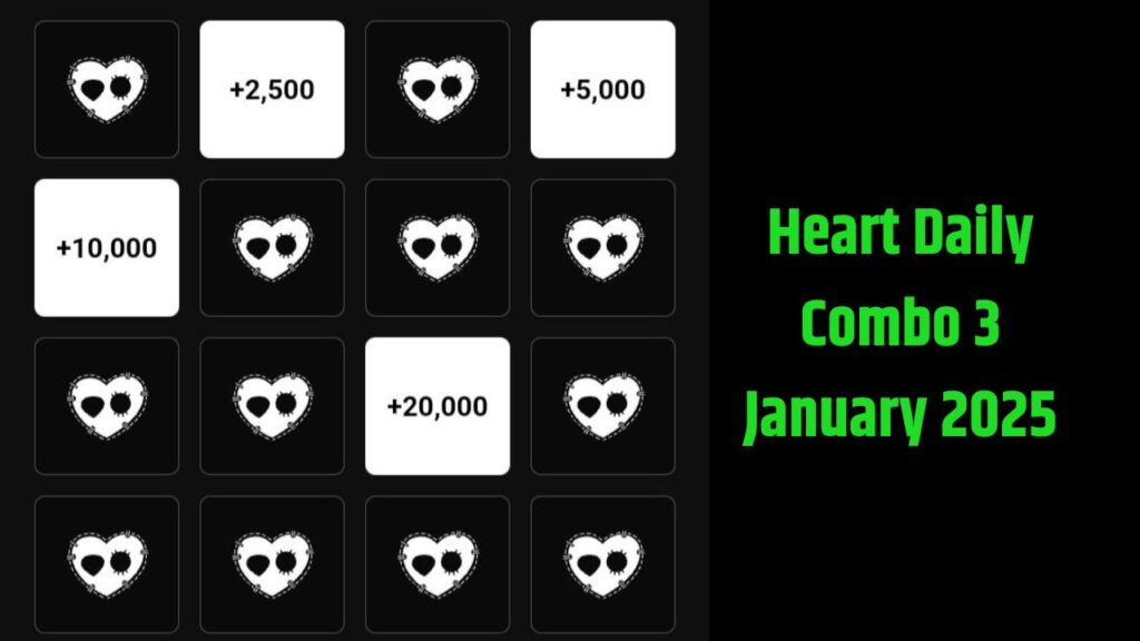 Heart Daily Combo 3 January 2025