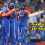 India Win Caption for instagram