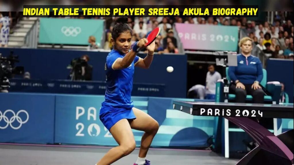 Indian Table Tennis Player Sreeja Akula Biography