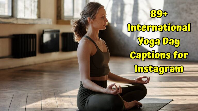 International Yoga Day Captions for Instagram