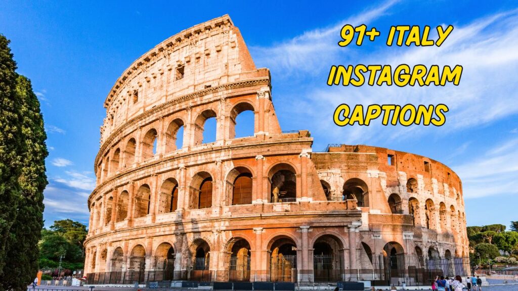 Italy Instagram Captions