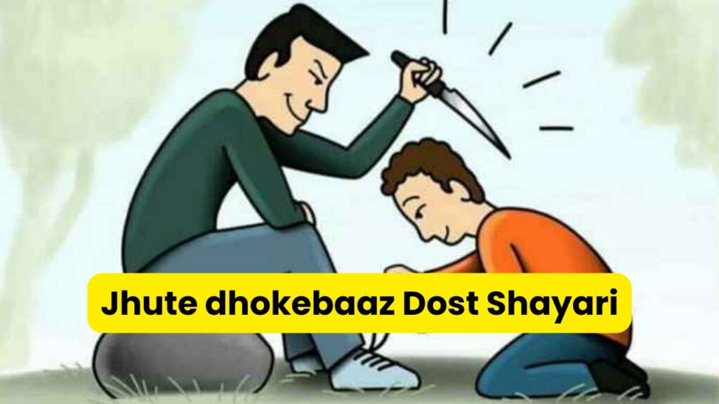 Jhute dhokebaaz Dost Shayari