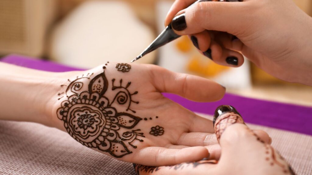 Karwa Chauth Mehndi Captions