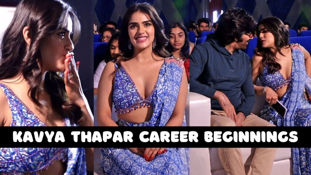 Kavya Thapar Career Beginnings