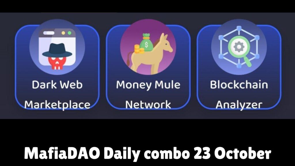 MafiaDAO Daily combo 23 October