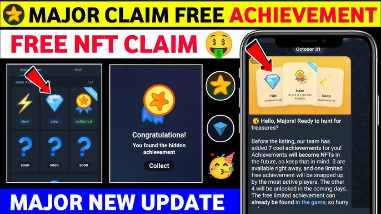 Major free daily achievement claim