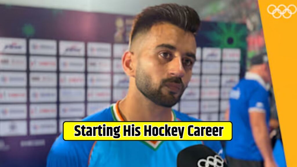 Manpreet Singh Starting His Hockey Career