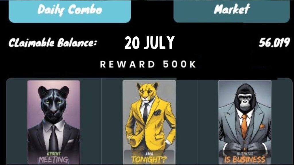 MaybeCoin Daily Combo 20 July