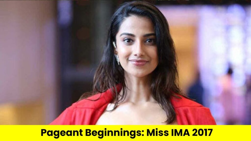 Meenakshi Chaudhary Pageant Beginnings Miss IMA 2017