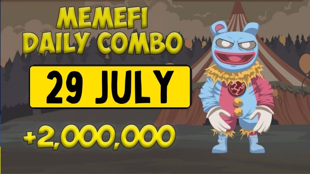 MemeFi Daily Combo 29 July