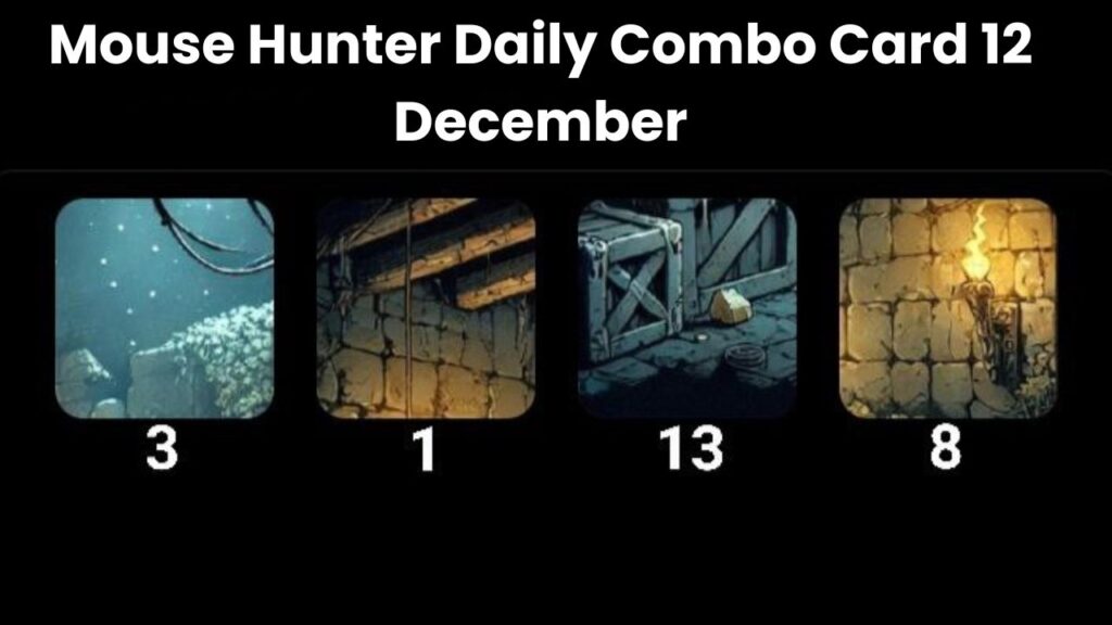 Mouse Hunter Daily Combo Card 12 December