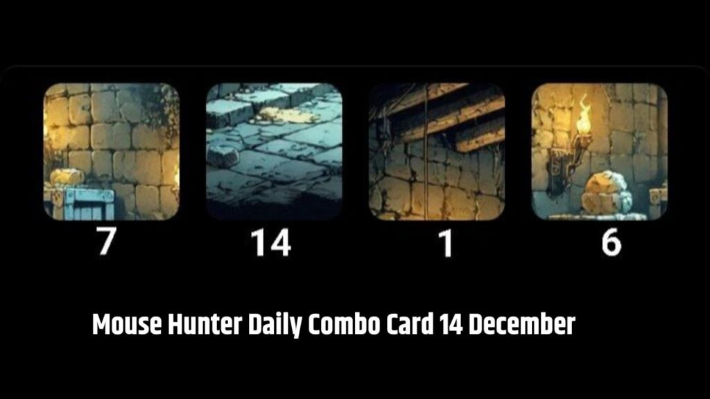 Mouse Hunter Daily Combo Card 14 December