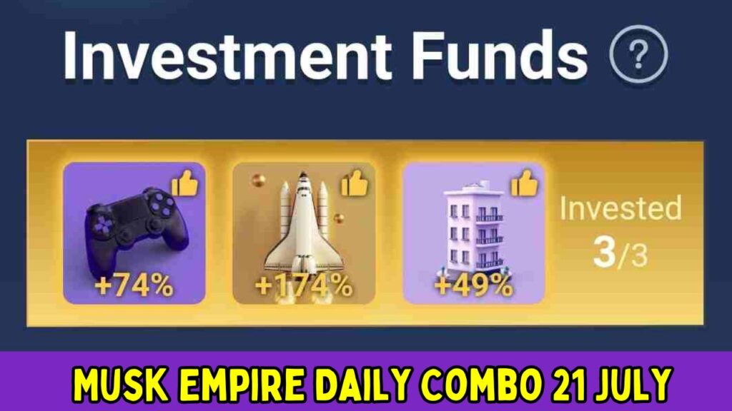 Musk Empire Daily Combo 21 July