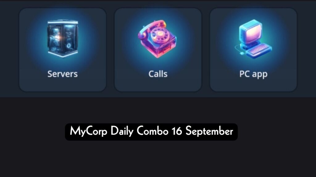 MyCorp Daily Combo 16 September