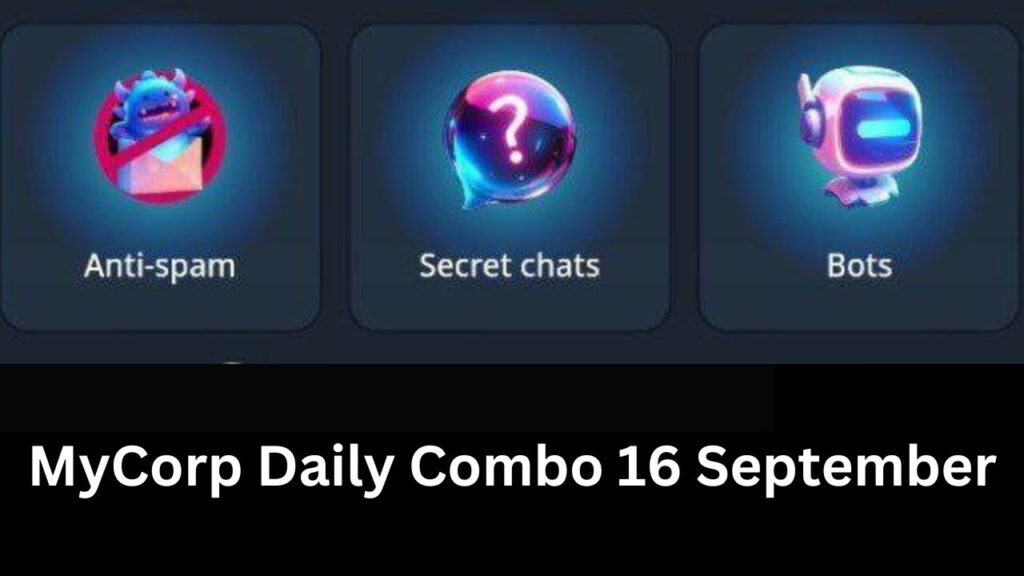 MyCorp Daily Combo 16 September