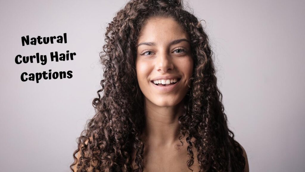 Natural Curly Hair Captions