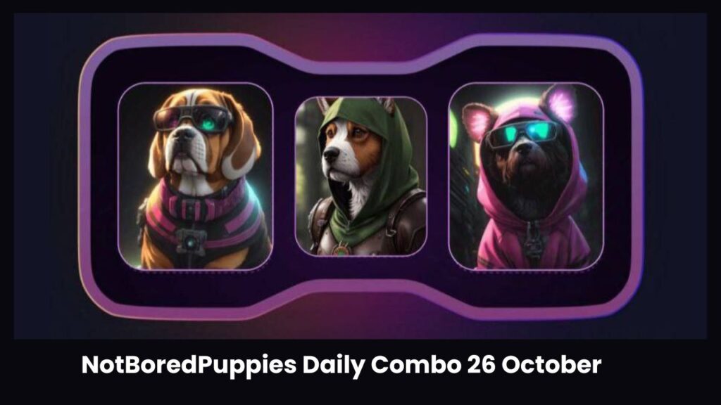 NotBoredPuppies Daily Combo 26 October