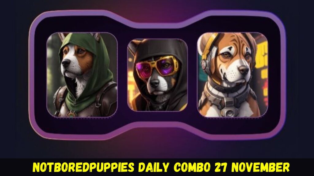 NotBoredPuppies Daily Combo 27 November