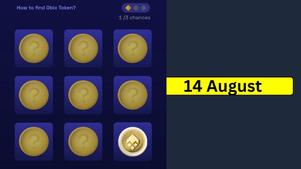 Obix Token 14 August