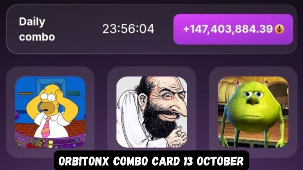 OrbiTonX Combo Card 13 October