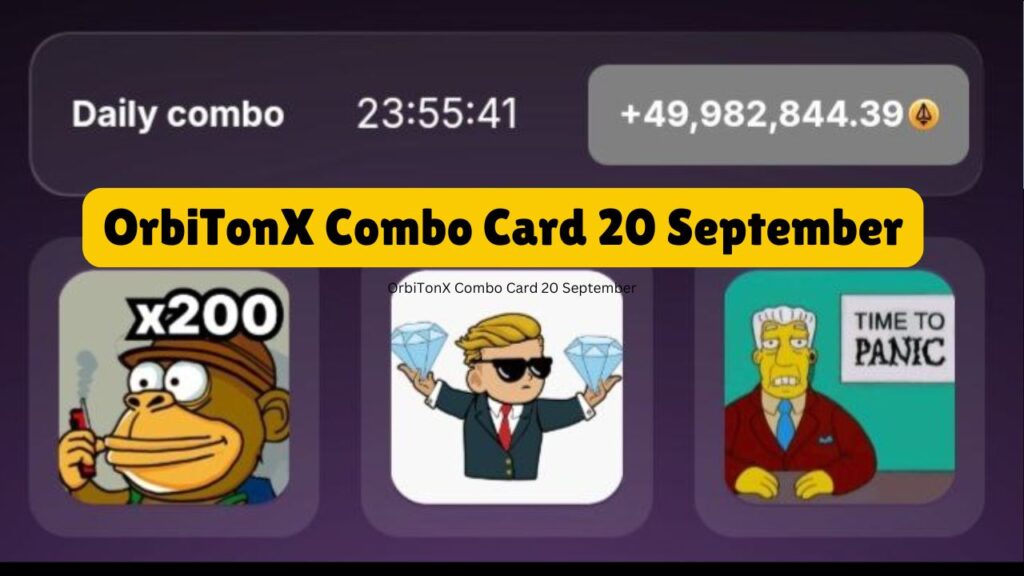 OrbiTonX Combo Card 20 September