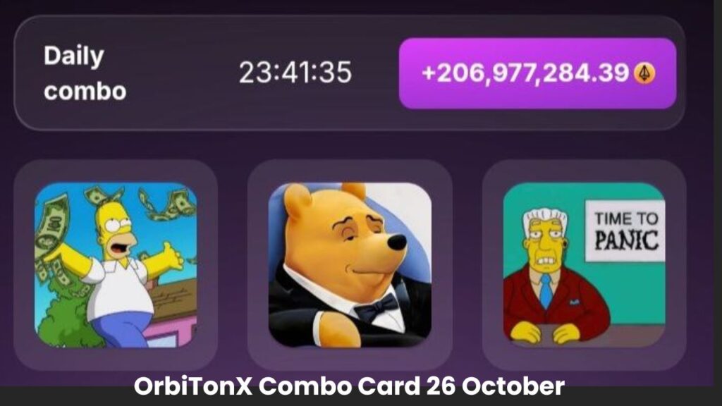 OrbiTonX Combo Card 26 October