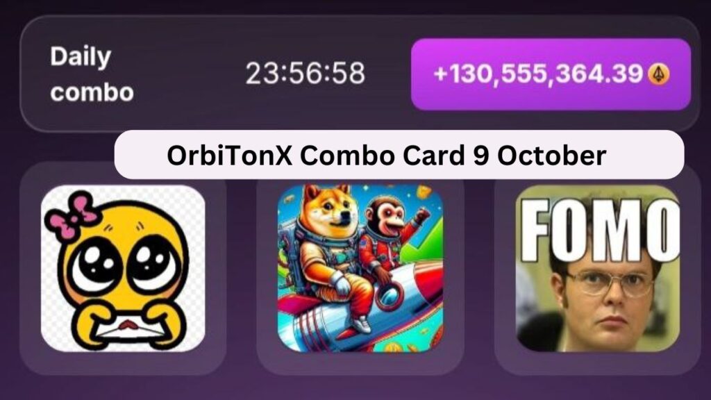 OrbiTonX Combo Card 9 October