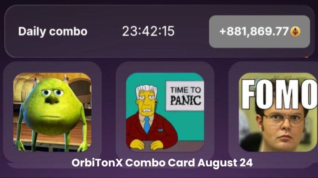 OrbiTonX Combo Card August 24