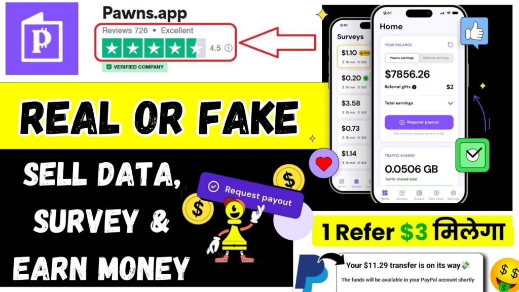 Pawns App Real or Fake