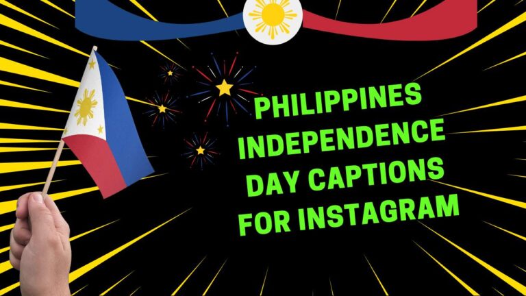 Philippines Independence Day Captions for Instagram