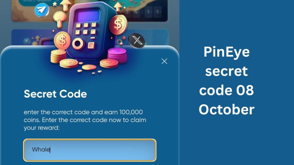 PinEye secret code 08 October