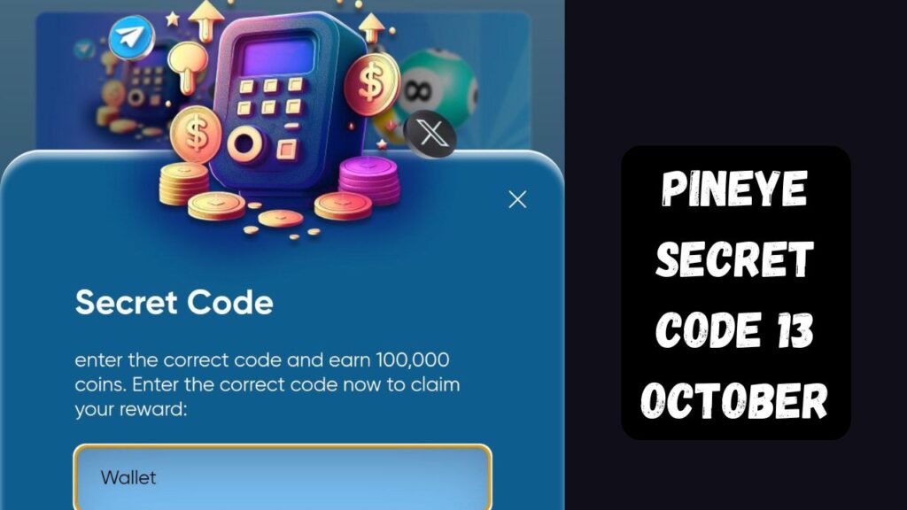 PinEye secret code 13 October