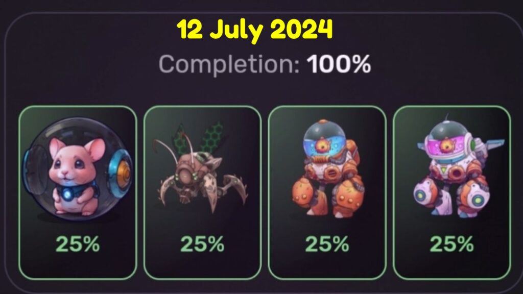 Pixel Tap Combo Cards 12 July