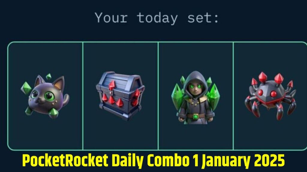 PocketRocket Daily Combo 1 January 2025