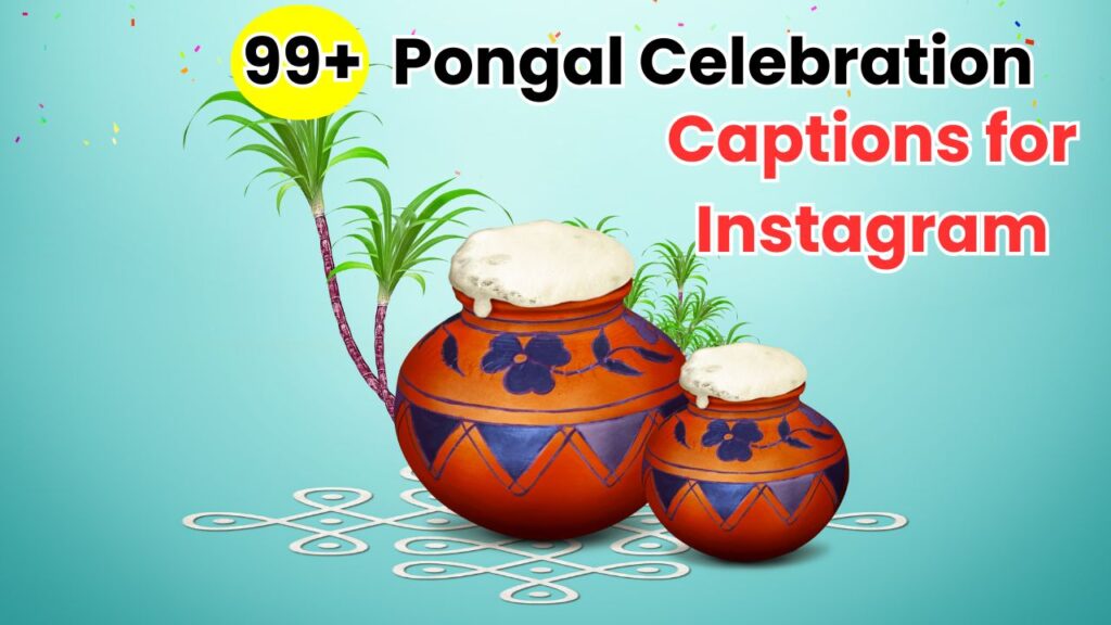 Pongal Celebration Captions for Instagram