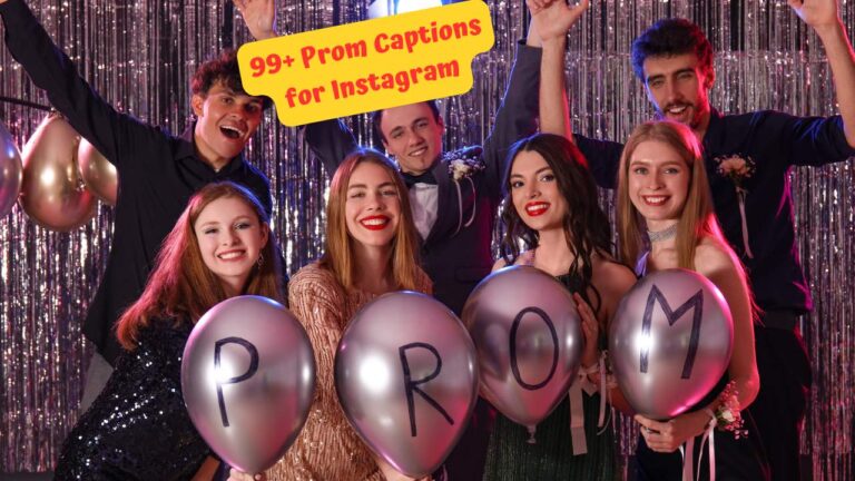 Prom Captions for Instagram