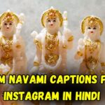 Ram Navami Captions for Instagram in Hindi