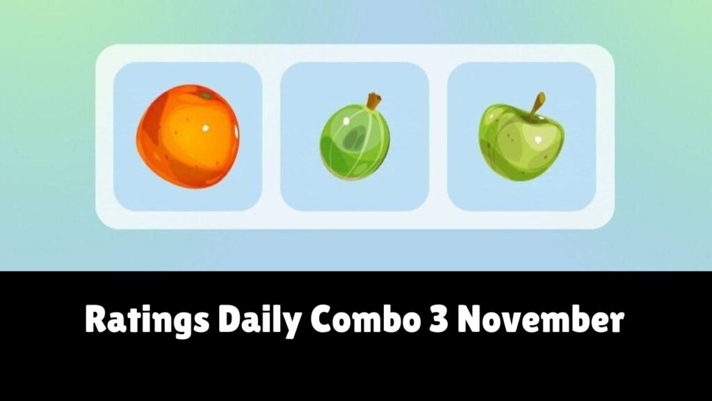 Ratings Daily Combo 3 November