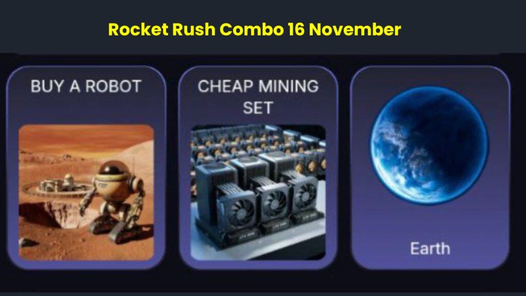 Rocket Rush Combo 16 November