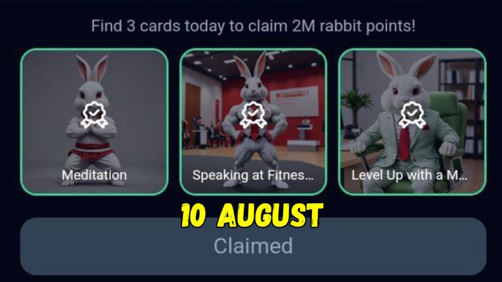 Rocky Rabbit Combo August 10