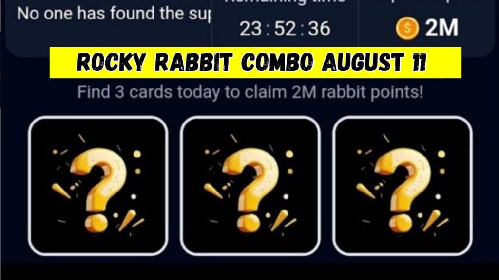 Rocky Rabbit Combo August 11