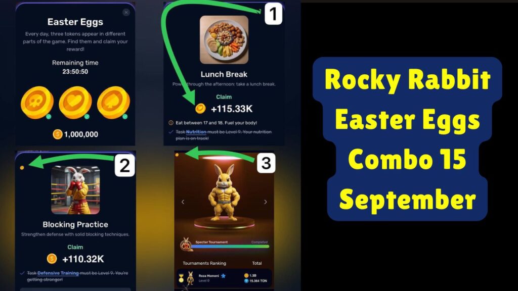 Rocky Rabbit Easter Eggs Combo 15 September