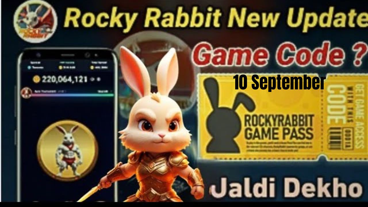 Rocky Rabbit Game Pass Code 10 September