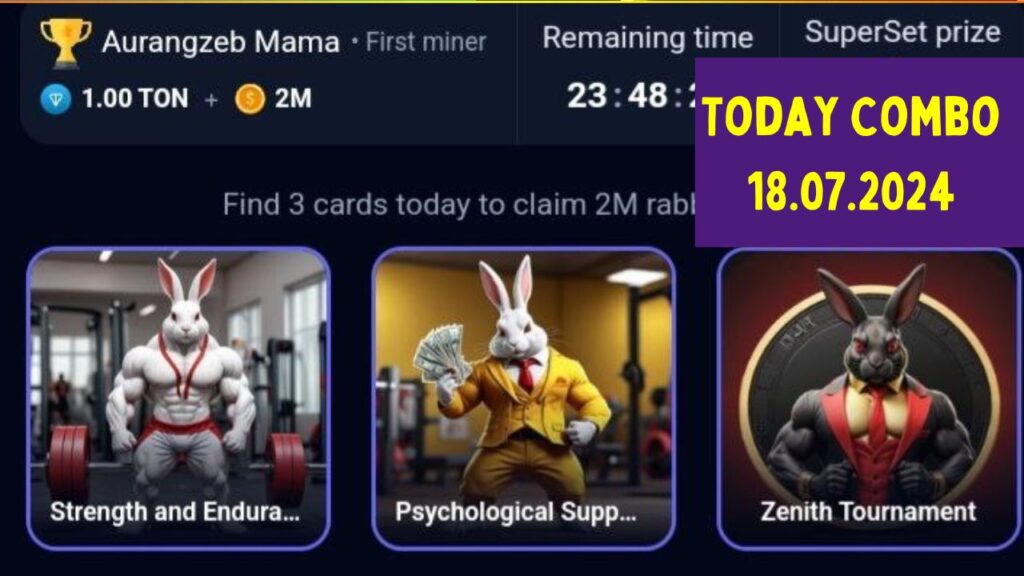 RockyRabbit Daily Combo Card 18 July