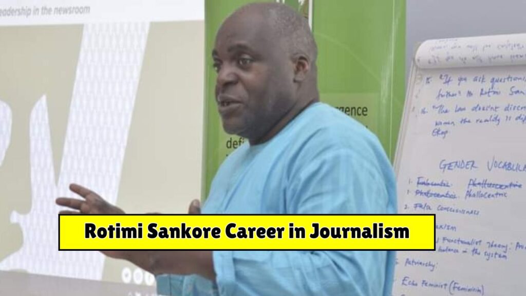 Rotimi Sankore Career in Journalism