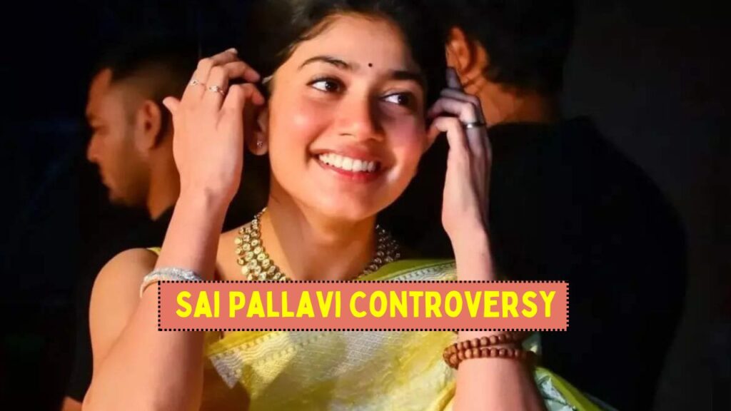 Sai Pallavi Controversy