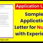 Sample Application Letter for Nurses with Experience