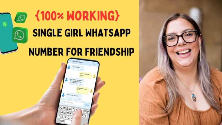 Single Girl Whatsapp Number for Friendship