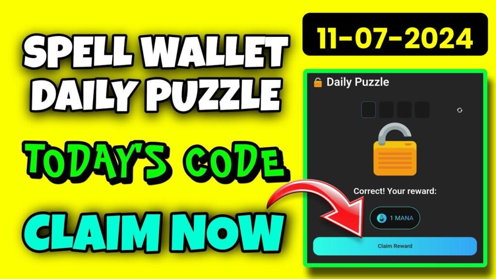 Spell wallet Daily Puzzle 11 July